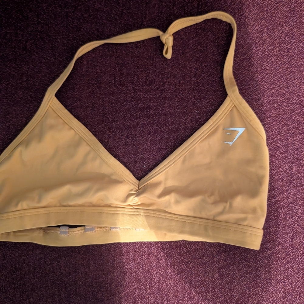 Gymshark Yellow Sports Bra
